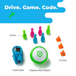 Sphero Mini (Green) App-Enabled Programmable Robot Ball - STEM Educational Toy for Kids Ages 8 & Up - Drive, Game & Code with Sphero Play & Edu App, 1.57", Green