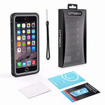 iPhone 7 Plus/8 Plus Waterproof Case, OTBBA Underwater Snowproof Dirtproof Shockproof IP68 Certified with Touch ID Full Sealed Cover Waterproof Case for iPhone 7 Plus/8 Plus-5.5in (Clear)