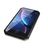 Kitoo Designed for iPhone 8 Plus Case with Kickstand, Military Grade 12ft. Drop Tested - Black