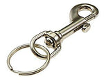 Llavero de perno lucky line de 2-1/8" niquelado, Lucky line