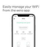 Amazon eero mesh WiFi system – router for whole-home coverage (3-pack)