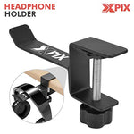 Mackie CR4-X Creative Reference Series 4" Multimedia Monitors (Pair) + SR360 Over-Ear Dynamic Stereo Headphones, Xpix Headphone Case, Xpix Headphone Holder, Xpix 1/4" TRS Cable (x2) & Xpix RCA Cable