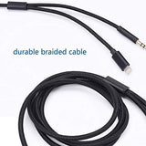 Audio Cable for Car,KREIDE 3.5 mm to 3.5 mm Aux Cable for iPhone and Android,Compatible with iPhone X IP 8 IP 7(Black)