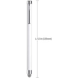 Stylus, ChaoQ 4 Pcs Mesh Fiber Tip Stylus Pens for Universal Touch Screens Devices, with 4 Extra Replaceable Mesh Fiber Tips and 4 Extra Rubber Tips