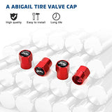 A ABIGAIL Tires Valve Stem Caps for Jeep Grand Cherokee Wrangler Compass Cherokee Renegade Patriot Grand Comander Decoration Accessories