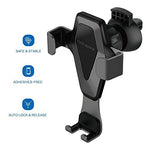 Car Cell Phone Holder - Hands-free Cell Phone Holder for Car, Air Vent Car Phone Mount with Auto Lock and Auto Release for iPhone X/8/7/7Plus/6s/6Plus, Samsung Galaxy/S8/S7/S6/Note 5, Nexus 6, etc.