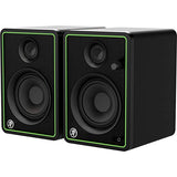 Mackie CR4-X Creative Reference Series 4" Multimedia Monitors (Pair) + SR360 Over-Ear Dynamic Stereo Headphones, Xpix Headphone Case, Xpix Headphone Holder, Xpix 1/4" TRS Cable (x2) & Xpix RCA Cable