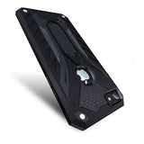 Kitoo Designed for iPhone 7 Case/Designed for iPhone 8 Case/Designed for iPhone SE 2020 Case with Kickstand, Military Grade 12ft. Drop Tested - Black