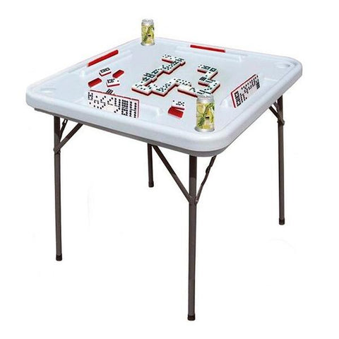 Mesa plástica de domino