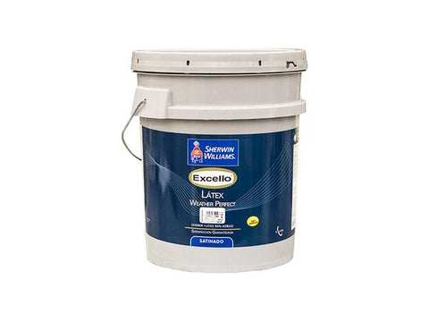 Pintura de látex color extra blanco 5 galones, Sherwin willians