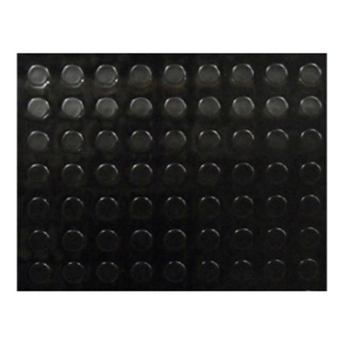 Alfombra de barra de vinilo negro, Vinylfoam