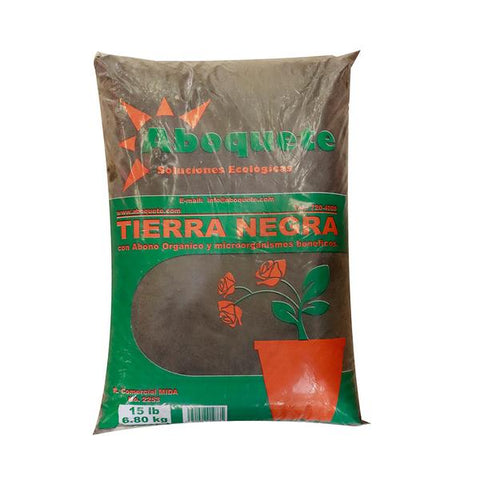 Tierra negra bolsa de 15 libras
