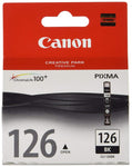 Canon, CLI-126, Negro, 4561B001AA
