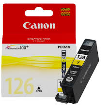 Canon, CLI-126, Amarillo, 4564B001AA