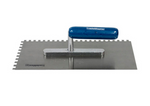 Llana de metal dentado trademaster de 11" x 5" con mango de aluminio, Trademaster