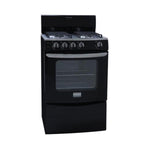 Estufa negra a gas de 24", Frigidaire