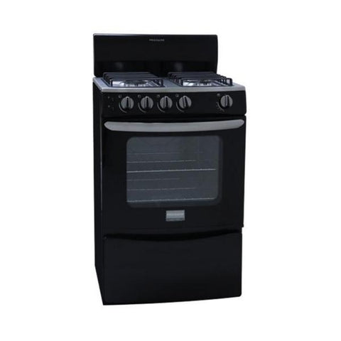 Estufa negra a gas de 24", Frigidaire