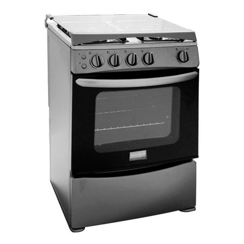 Estufa color plata a gas de 24", Frigidaire