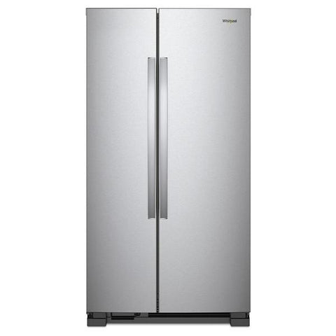 Refrigeradora sbs 21.5p3 acero, Whirlpool