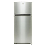 Refrigeradora top mount 17p3 acero luz led, Whirlpool