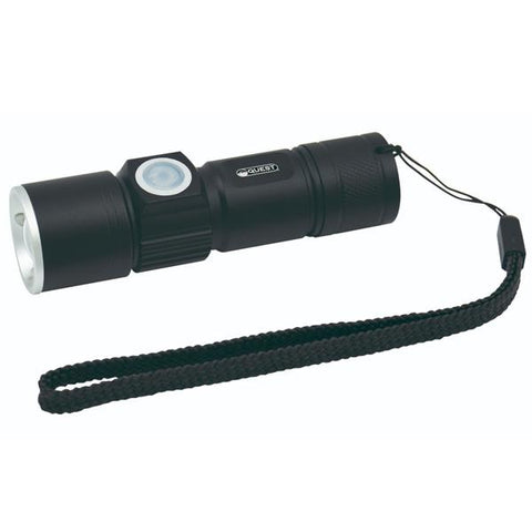 Linterna led 5w usb recargable 350lm, Quest