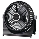 Abanico circular 10" 2 velocidades (negro), Lasko