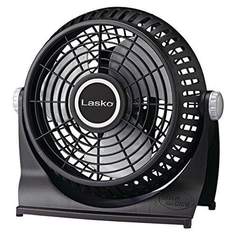 Abanico circular 10" 2 velocidades (negro), Lasko