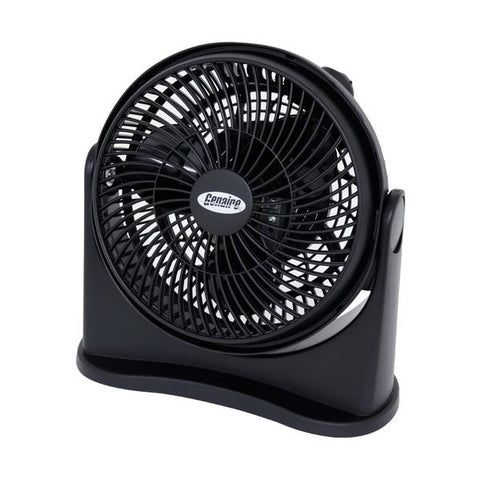 Abanico de piso 8" 3 velocidades (negro), Genaire
