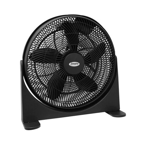 Abanico circular de piso 20" 3 velocidades (negro), Genaire