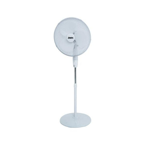 Abanico blanco de pedestal de 16", Genaire