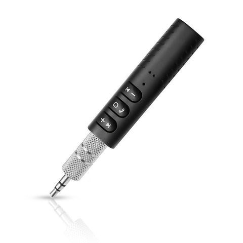KANWAWO Mini Wireless Bluetooth Receiver Portable Aux Audio Receiver Adapter 4.1 Bluetooth Hands-Free Car Kit 3.5mm Jack Bluetooth Music Receiver (BT2)
