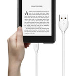 Amazon Kindle Replacement USB Cable, 6 ft Charger Cord (Accessories for Kindle Fire, Touch, Keyboard, DX, and Kindle)