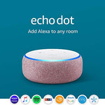 Echo Dot (3rd Gen) - Smart speaker with Alexa - Plum