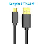 Kindle Fire Replacement Charger Cable Compatible Amazon Fire Tablet HD HDx, Fire HD 8, Fire 7 10&Kids Edition, Fire TV Stick/All New Fire TV Pendant, E-Readers - 2PACK 5FT Charging Cord