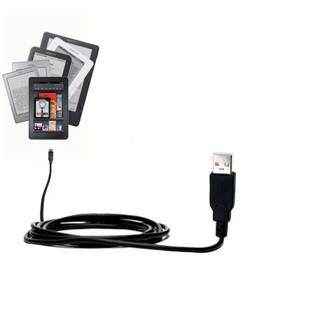 Classic Straight USB Cable for All Amazon Kindle devices with Power Hot Sync and Charge Capabilities