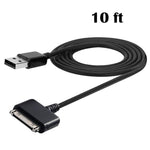 YB-OSANA Extal10ft USB Power Charging Cord Cable for for Barnes & Noble Nook Hd 7" + 9" Tablet Barnes & Noble Nook USB Charger Cord