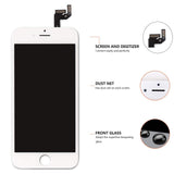 iPhone 6s Screen Replacement 4.7" White,LCD Display & Touch Screen Digitizer with 3D Touch Full Assembly Set for iPhone 6s 4.7 inch with Repair Tool kit