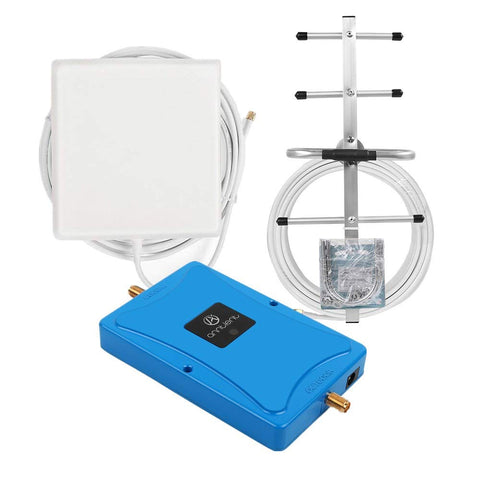 Verizon 4G LTE Cell Phone Signal Booster for Home and Office - Enhance Cellular Data Signal by 65dB 700MHz Band 13 Repeater and Panel/Yagi Antennas Extend Coverage Up to 4,000Sq Ft