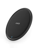 Anker PowerWave Fast Wireless Charging Pad, Qi-Certified, 7.5W Compatible iPhone XR/Xs Max/XS/X/8/8 Plus, 10W Compatible Galaxy S9/S9+/S8/S8+/LG G7, and 5W for All Qi-Enabled Phones (No AC Adapter)