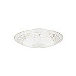 Lámpara de techo 2 luces 60 watts redonda blanca, Westinghouse