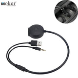 Moker Bluetooth Music Streaming Adaptor for BMW,Mini Coopers,Works with Apple Android Bluetooth Capable Devices - Premium CSR Chipset Enjoy HiFi Music