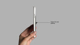 (Two) Stretchy Cell Phone Stick on Wallet Card Holder Phone Pocket for iPhone, Android and All Smartphones. (Black)