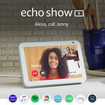 Echo Show 8 -- HD smart display with Alexa – stay connected with video calling - Sandstone