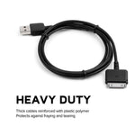 YB-OSANA Extal10ft USB Power Charging Cord Cable for for Barnes & Noble Nook Hd 7" + 9" Tablet Barnes & Noble Nook USB Charger Cord