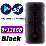 Nubia RedMagic 5G Game Mobile Phone 8GB RAM 128GB ROM Snapdragon865 6.65" 64MP 4500mAh NFC Android 10 Smartphone