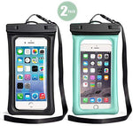 TeaTronics Floating Waterproof Case,Waterproof Phone Case IPX8 Waterproof Phone Pouch Available TPU Clear Dry Bag