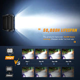 Nilight LED Light Bar 4PCS 4 Inch 18W LED Bar 1260lm Flood Led Off Road Driving Lights Led Fog Lights Jeep Lighting LED Work Light for Van Camper SUV ATV ,2 Years Warranty
