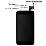 Screen Replacement Compatible iPhone 6s Black 4.7(inch) LCD Display Touch Digitizer Assembly Repair Kit & Home Button,Ear Speaker, Front Camera,Proximity Sensor, Repair Tools
