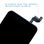 SZRSTH Compatible with iPhone 6S Plus Screen Replacement Black 5.5 Inch LCD Display with 3D Touch Screen Digitizer Frame Full Assembly Include Full Free Repair Tools Kit+Instruction+Screen Protector