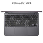 ASUS VivoBook L203MA Ultra-Thin Laptop, 11.6” HD, Intel Celeron N4000 Processor (up to 2.6 GHz), 4GB RAM, 64GB eMMC, USB-C, Windows 10 in S Mode, One Year of Microsoft Office 365, L203MA-DS04